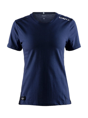 CRAFT COMMUNITY MIX SS TEE W - NAVY - (40) - TG-outlet