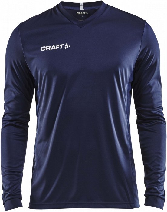 CRAFT SQUAD JERSEY SOLID LS M - NAVY - TG-outlet