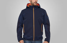 Afbeelding in Gallery-weergave laden, MS Jacket Softshell Venture for him Blue Navy/OR - TG-outlet
