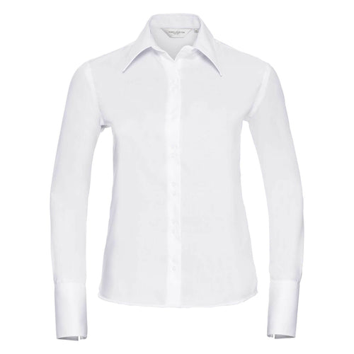 Russel Ladies’ Long Sleeve Tailored Ultimate Non-Iron Shirt - TG-outlet