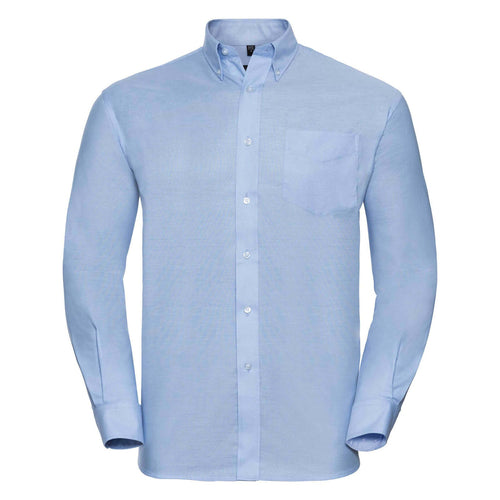 Russel Men’s Long Sleeve Classic Oxford Shirt - TG-outlet